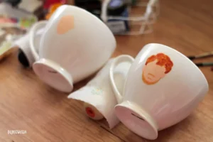Szkic przygotowany do przeniesienia na ceramikę
