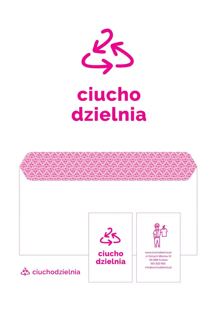 Identyfikacja wizualna - praca portfolio Bujnowłosa