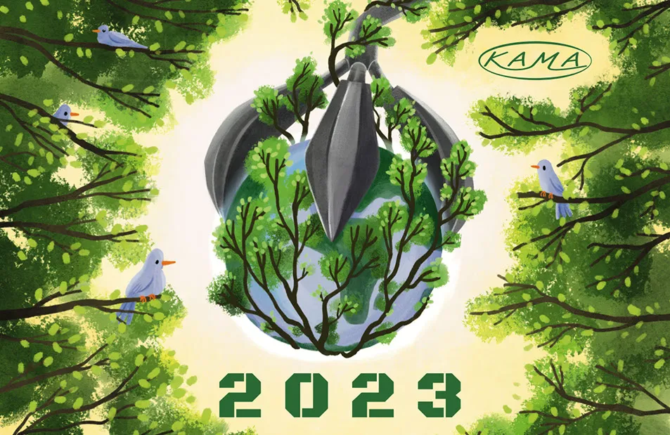 Grafika reklamowa do ilustrowanego kalendarza
