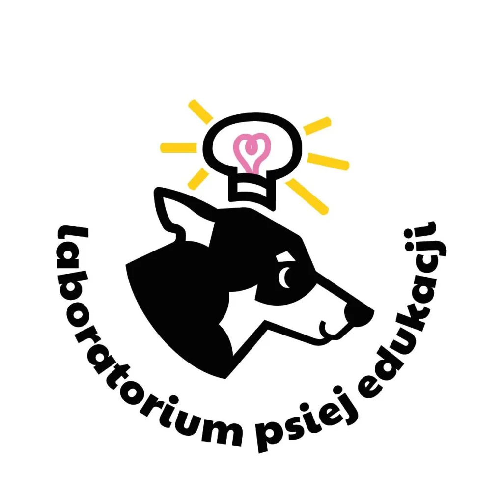 Okładka książki "Laboratorium psiej edukacji", self-publishing, ilustracja Anny Karwali
