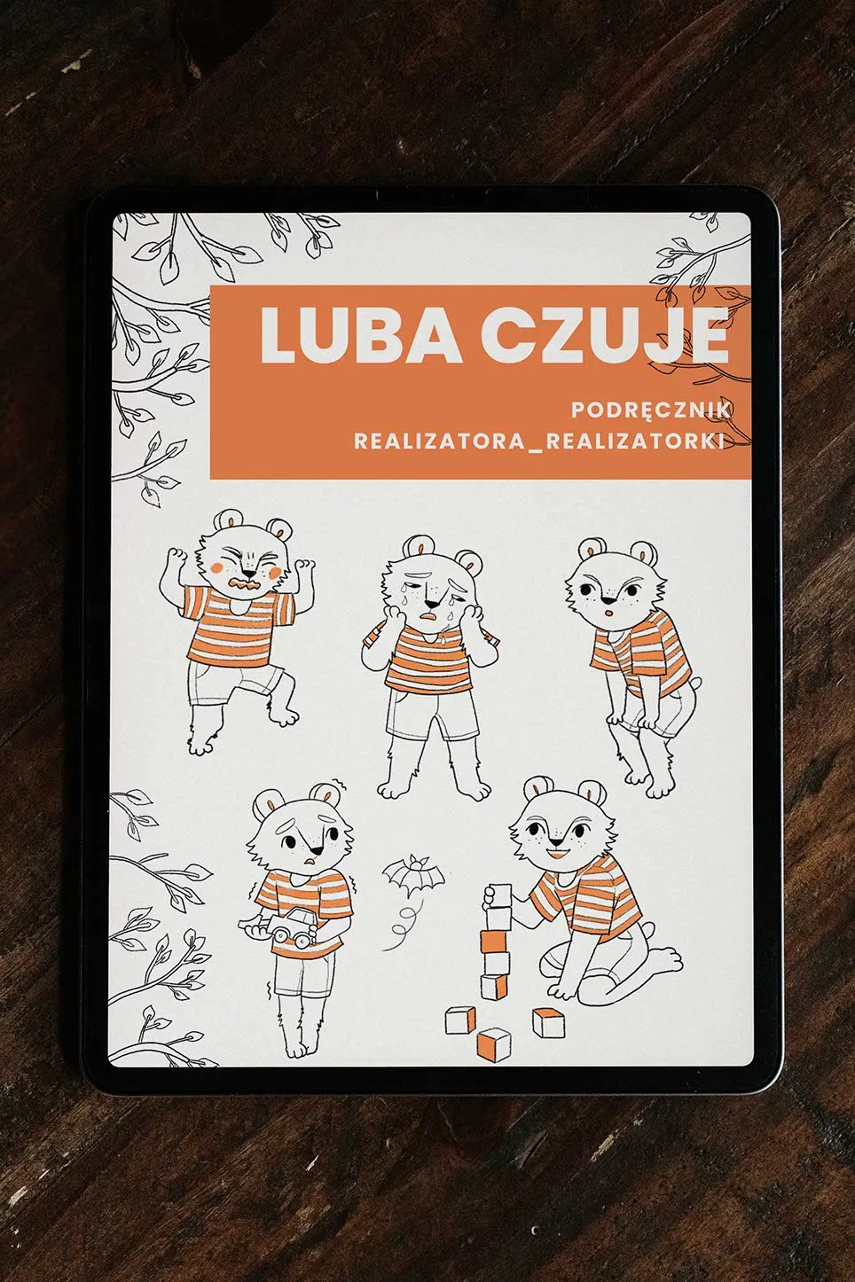 Ebook zaprojektowany i zilustrowany od zera