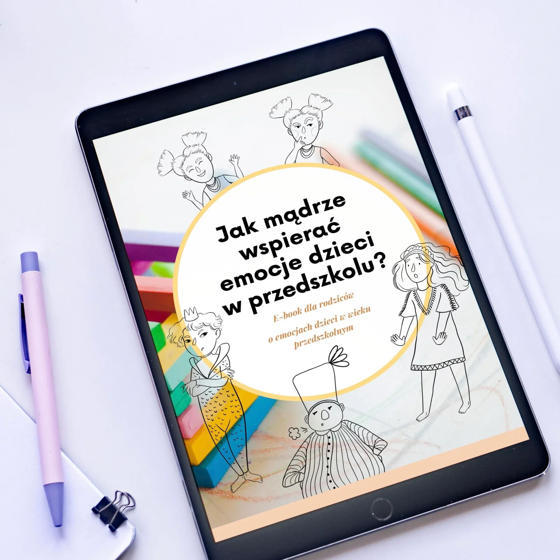 Zaprojektowany i zilustrowany ebook - autorska oprawa graficzna